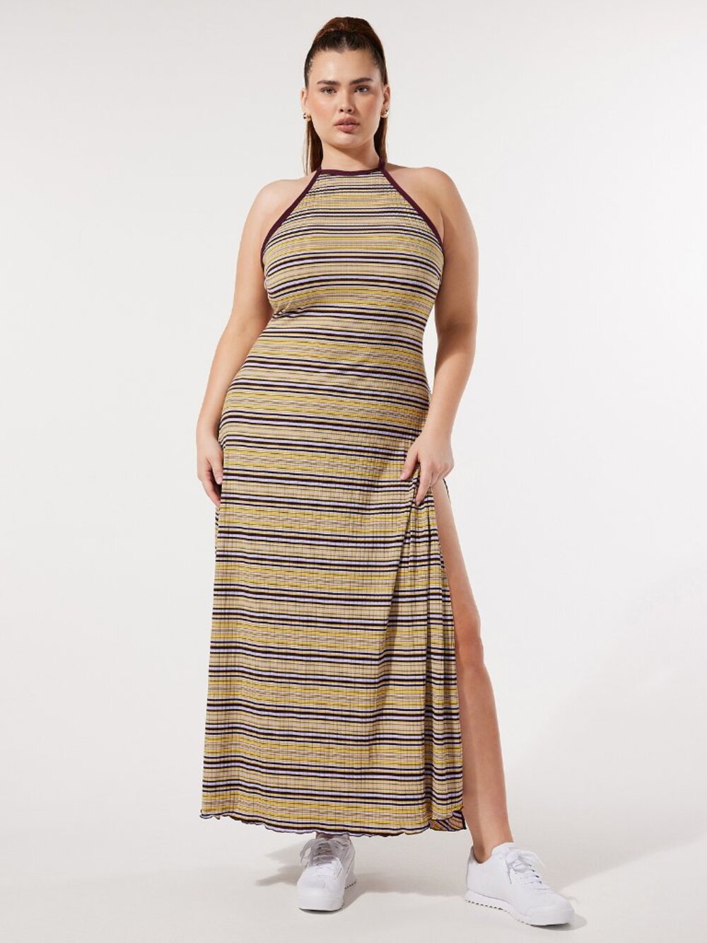 Savage X FENTY Thicc Rib Maxi Plus Size Dress 3X